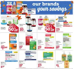 Preview of Giant Eagle weekly ads valid from 09/17/2026 | Page: 9 | Products: CoQ10, Powder, Cough drops, Alcohol
