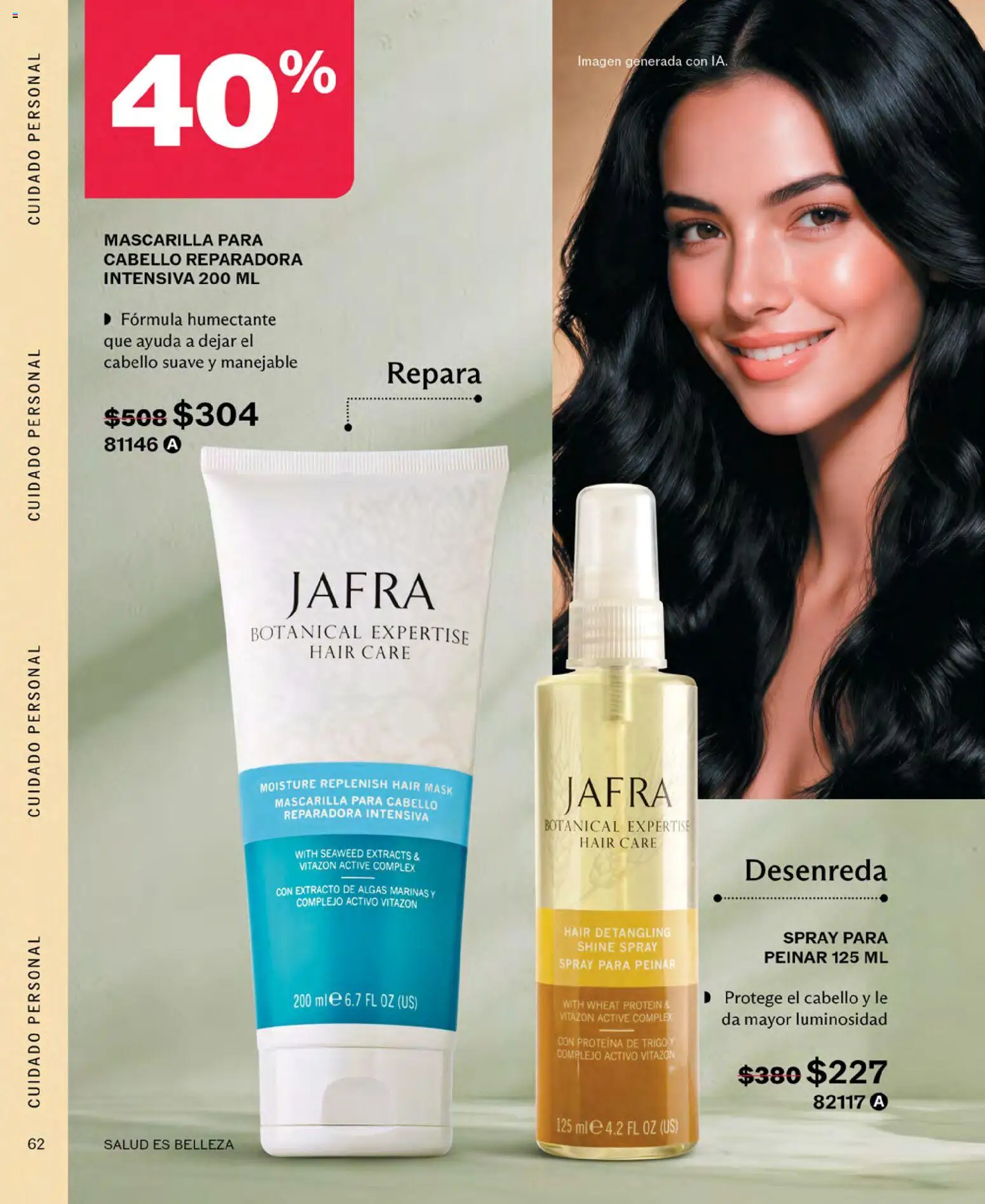 Nuevas ofertas de JAFRA válidas en toda la República Mexicana desde el 01/10/2026. ¡Encuentra las mejores ofertas en JAFRA catálogo! | Página: 62