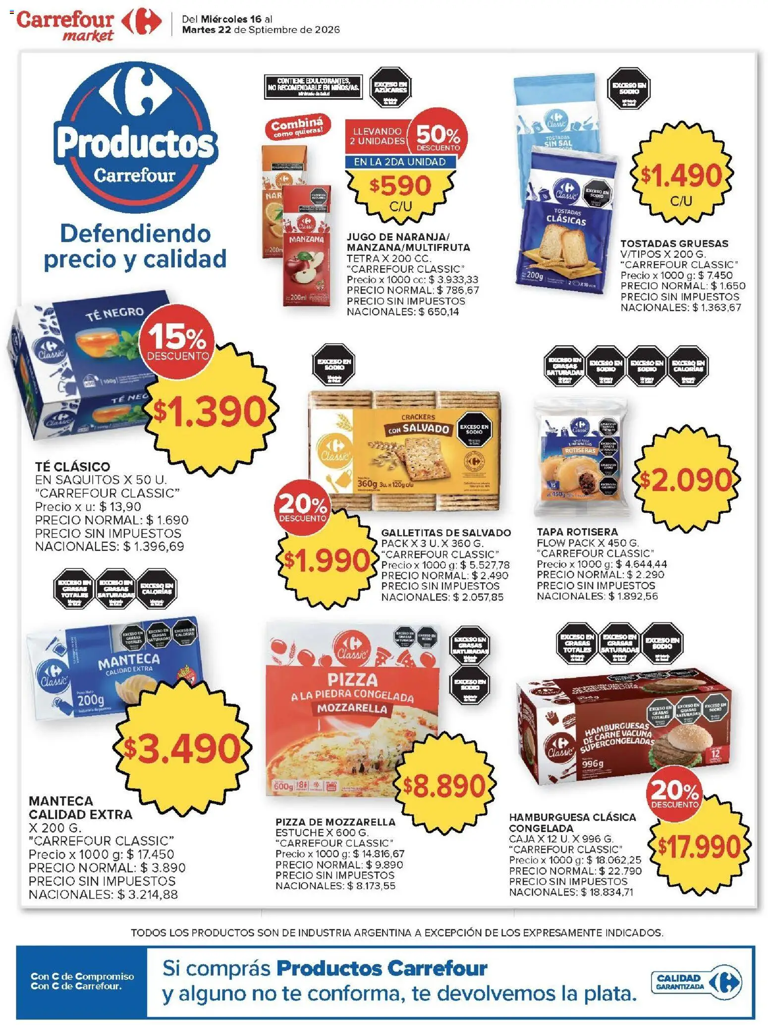 Carrefour Ofertas │ válido desde el 16/09/2026 | Página: 49