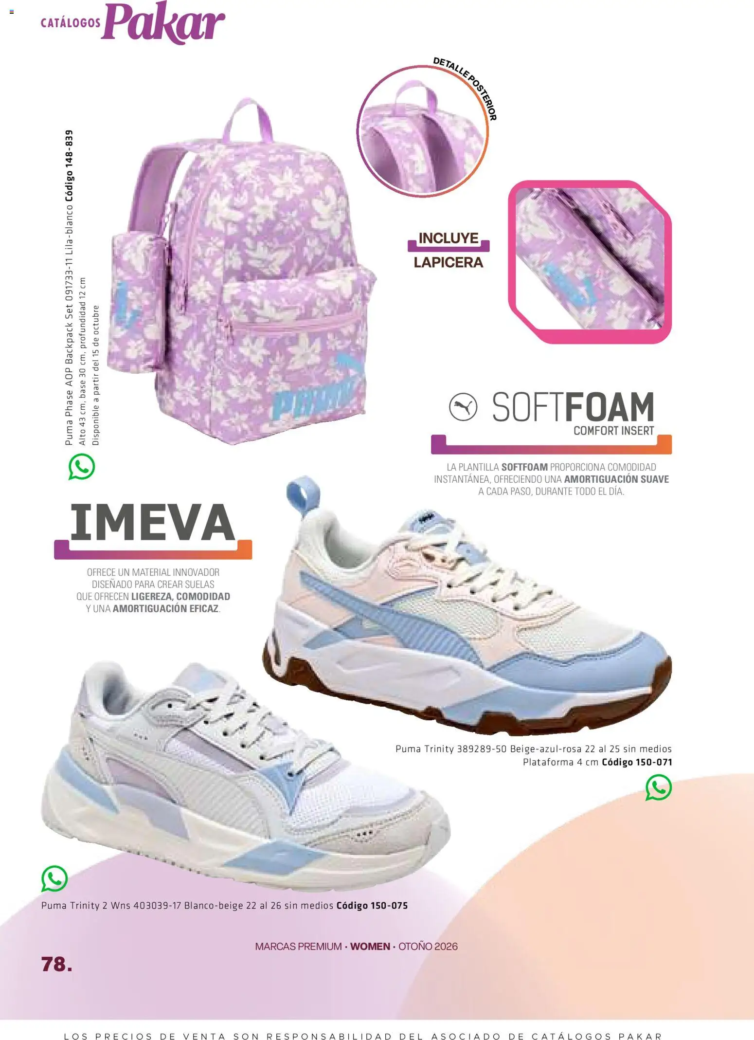 Nuevas ofertas de SC Pakar válidas en toda la República Mexicana desde el 28/08/2026. ¡Encuentra las mejores ofertas en SC Pakar catálogo Otoño! | Página: 78