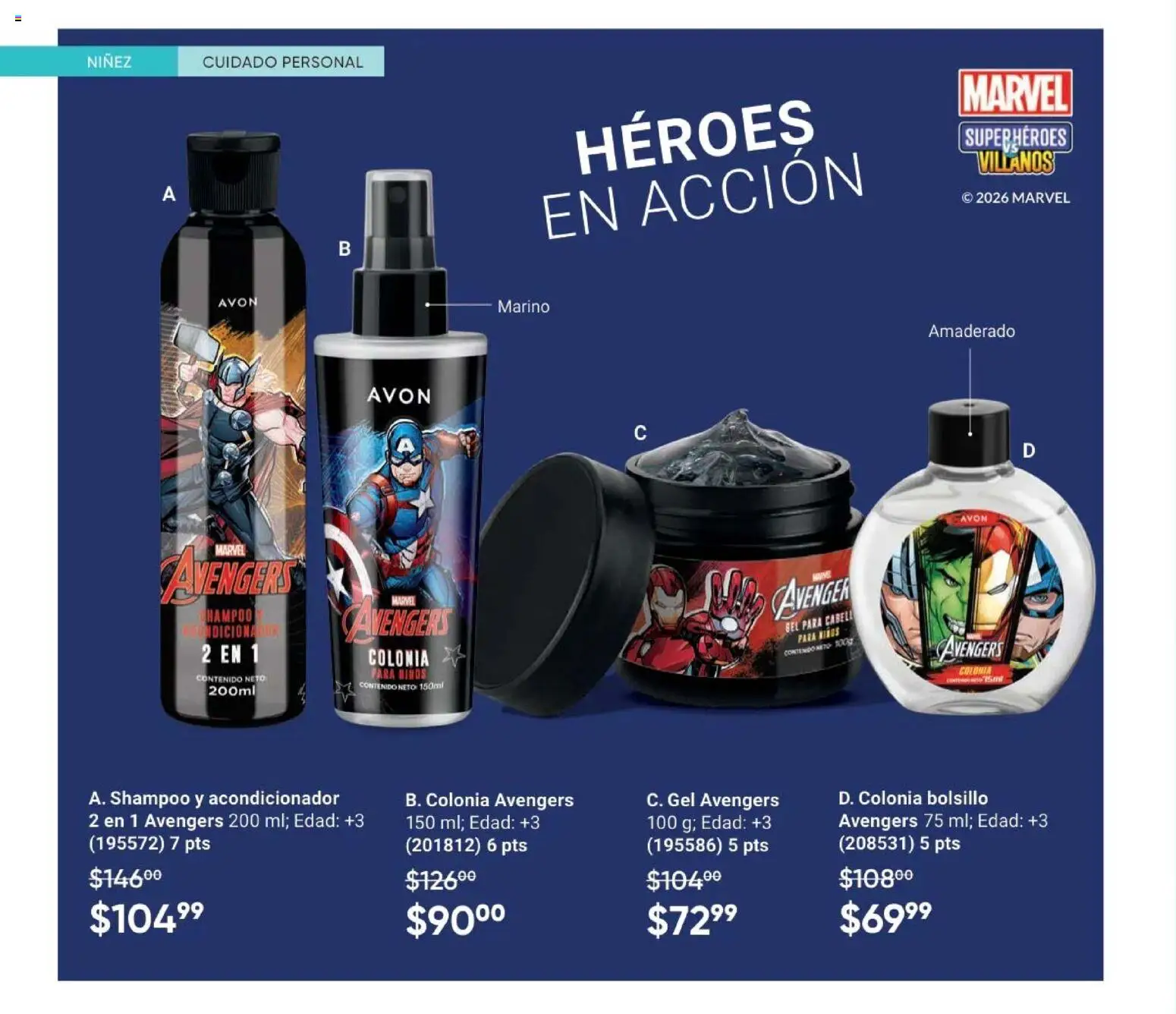Nuevas ofertas de AVON válidas en toda la República Mexicana desde el 24.04.2026. ¡Encuentra las mejores ofertas en AVON Casa & Estilo 7 2026! | Página: 66 | Productos: Acondicionador