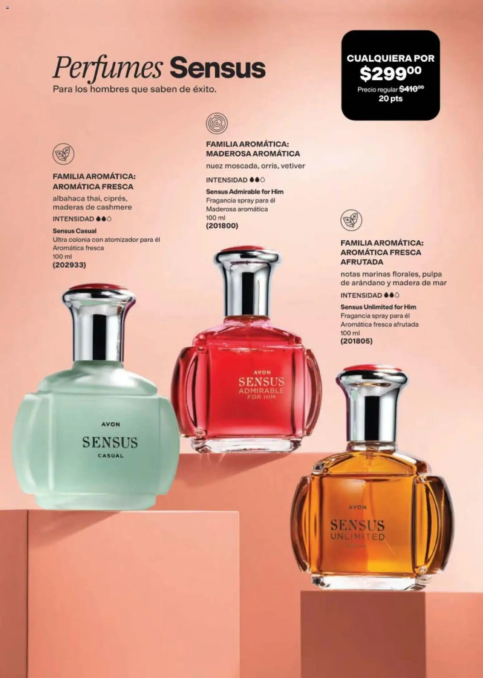 Nuevas ofertas de AVON válidas en toda la República Mexicana desde el 24.04.2026. ¡Encuentra las mejores ofertas en AVON campaña 7 2026! | Página: 95 | Productos: Nuez, Fragancia