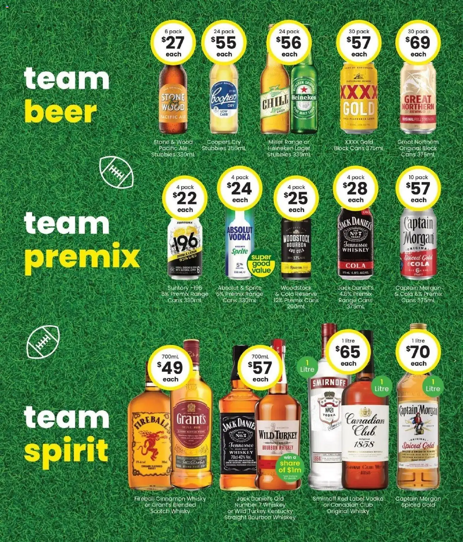 The Bottle-O - Good value booze for good value fans 14/09 - 14/09/2026 > weekly / monthly specials | Page: 2 | Products: Beer, Vodka, Wood, Scotch