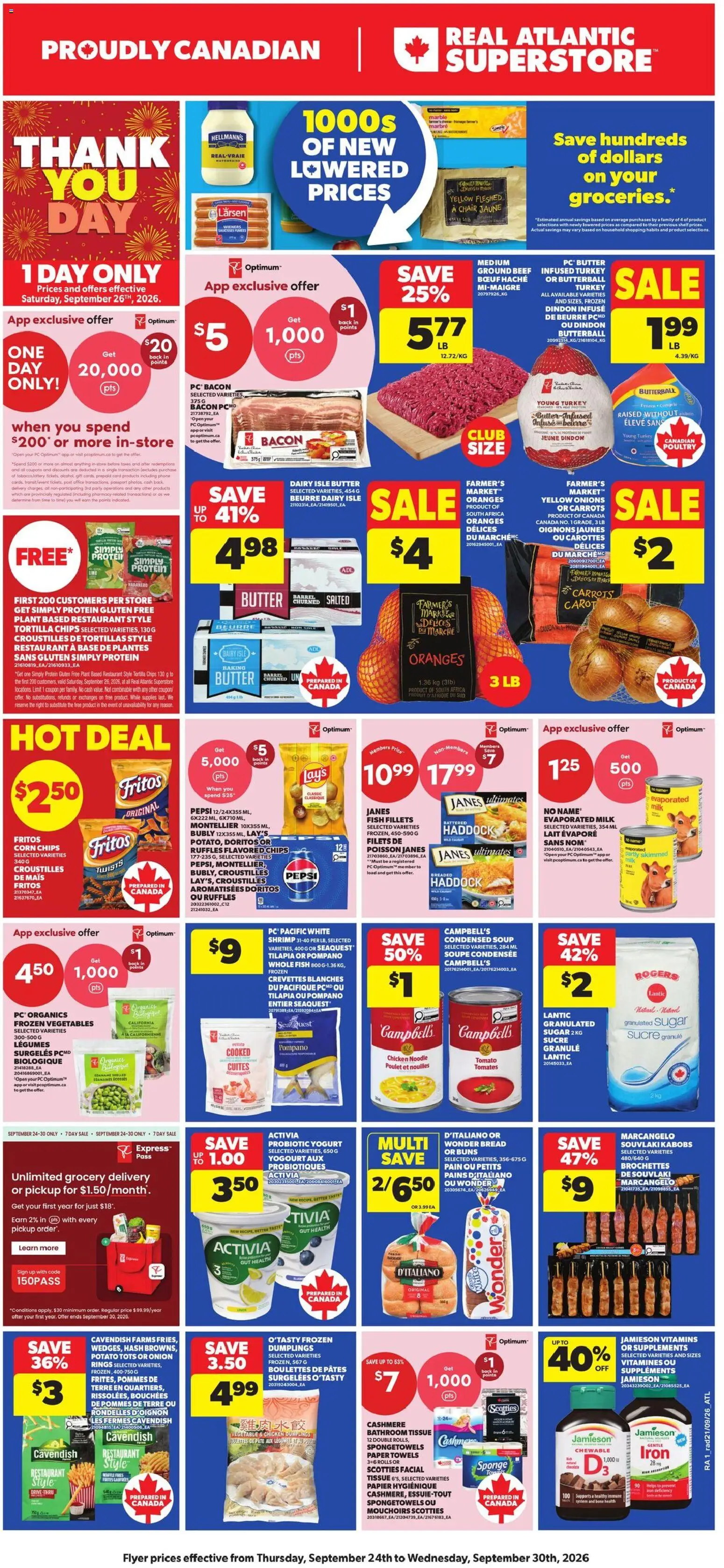 Atlantic Superstore flyer valid from Sep 24, 2026 | Page: 4