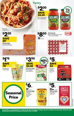 Preview of Woolworths catalogue - valid from 08/07/2026 | Page: 27 | Products: Cups, Meat, Oats, Pasta