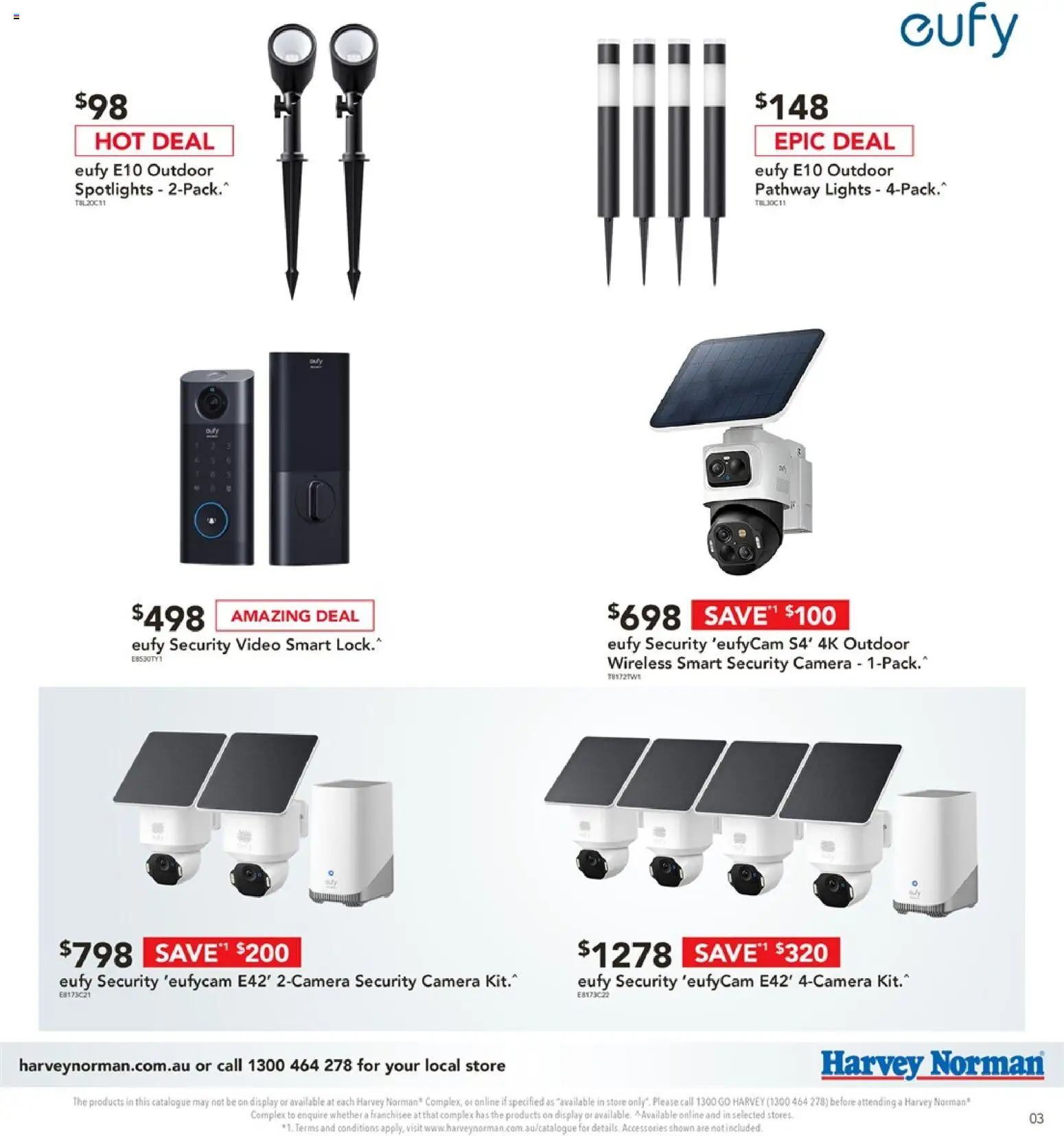 Harvey Norman catalogue - valid from 08/09/2026 | Page: 3 | Products: Accessories, Camera, Video