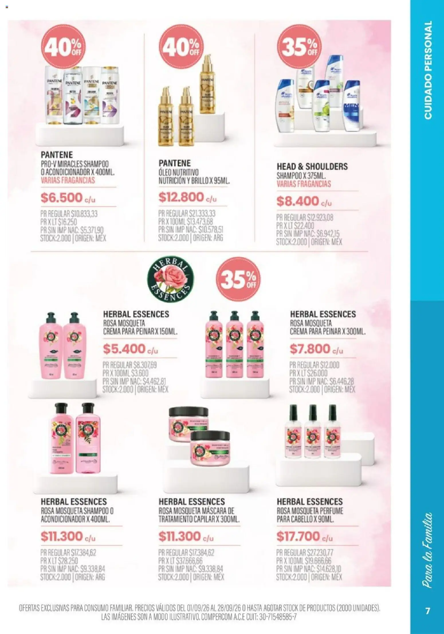 Pigmento - Catálogo │ válido desde el 01/09/2026 | Página: 7 | Productos: Perfume, Shampoo, Brillo, Crema