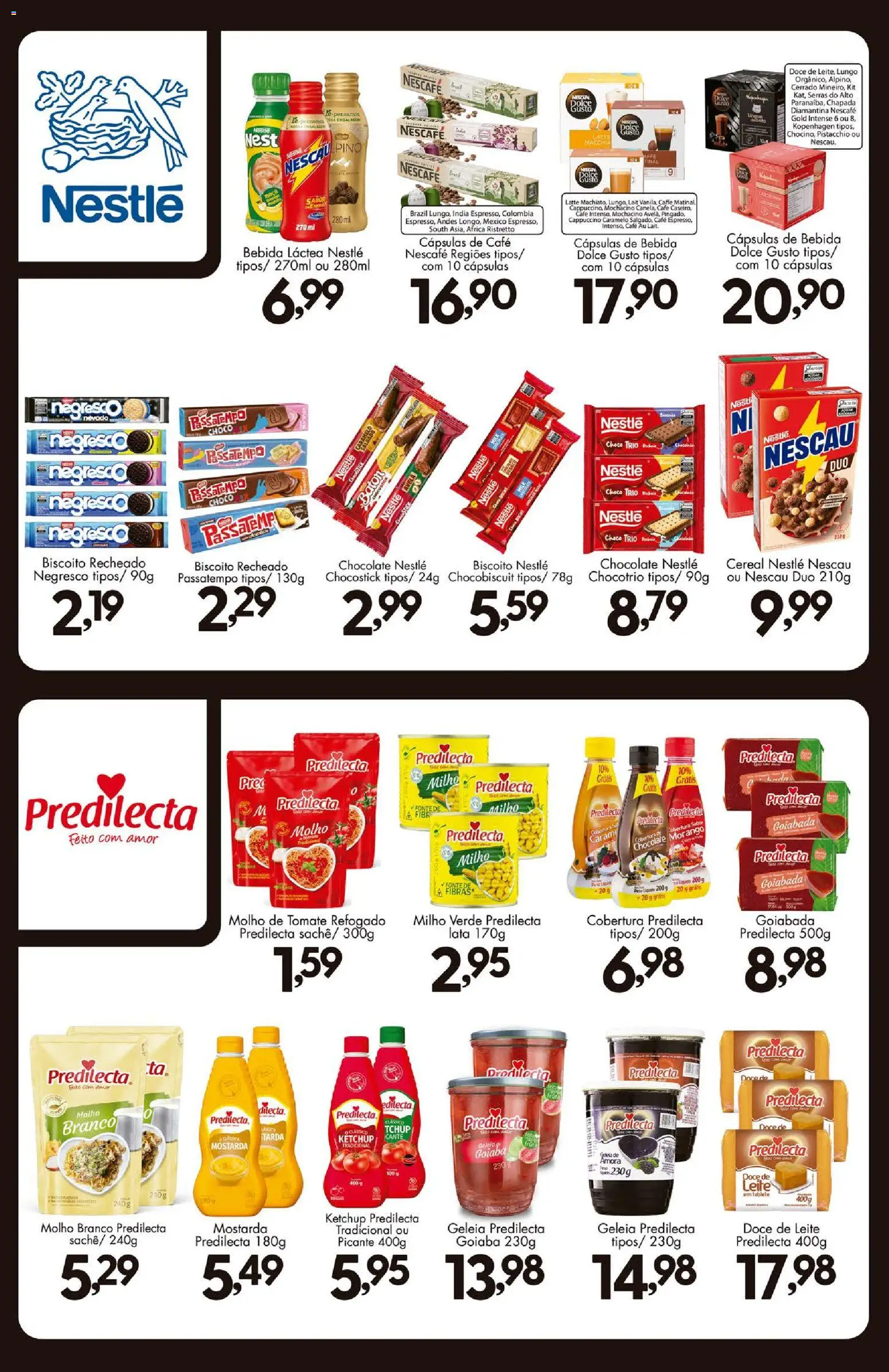 Confiança Folheto - válido de 23/06/2026 | Página: 7 | Produtos: Molho de tomate, Leite, Geleia, Bebida