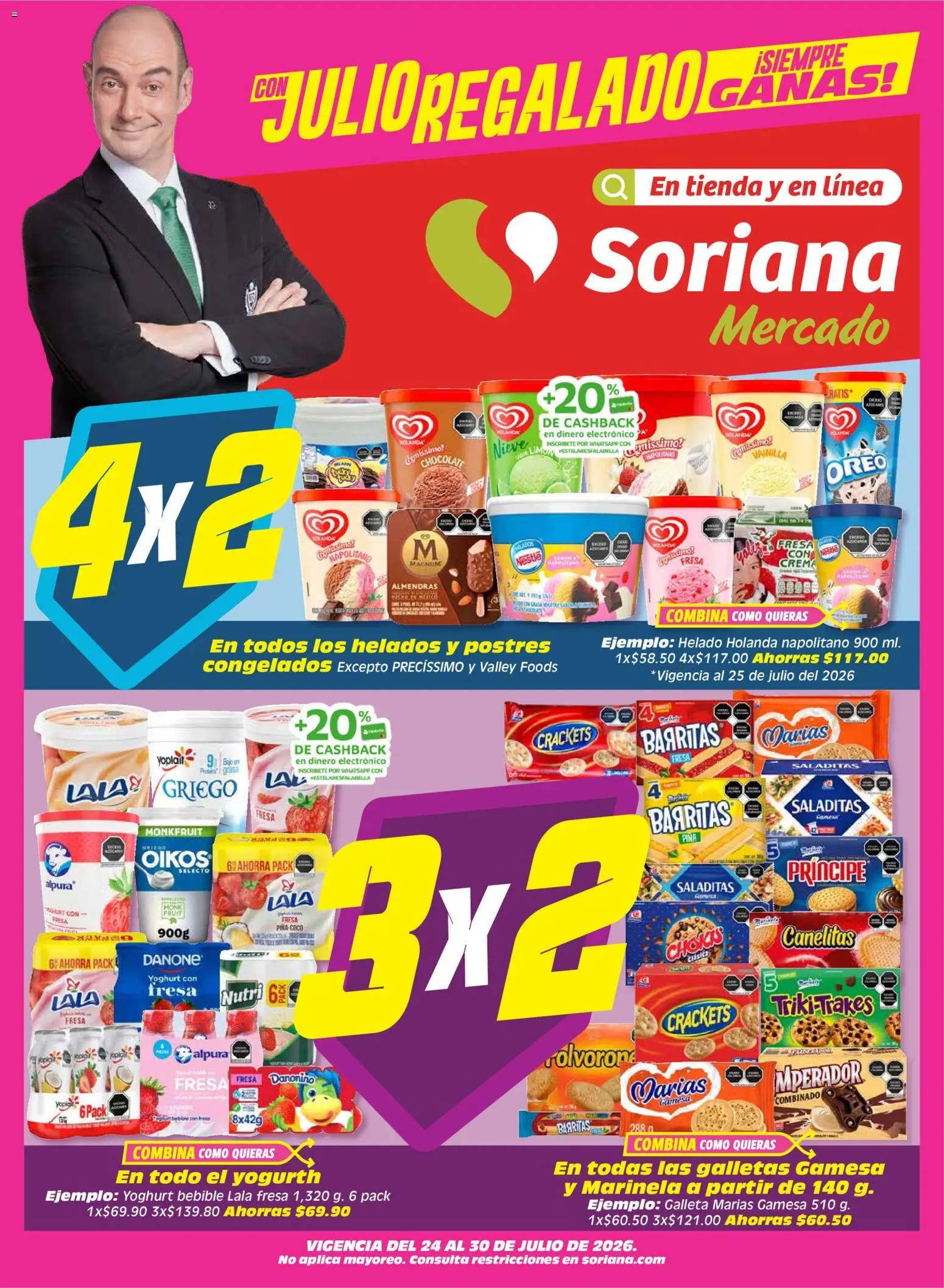 SORIANA ofertas hoy de 24/07/2026 catalogue cover