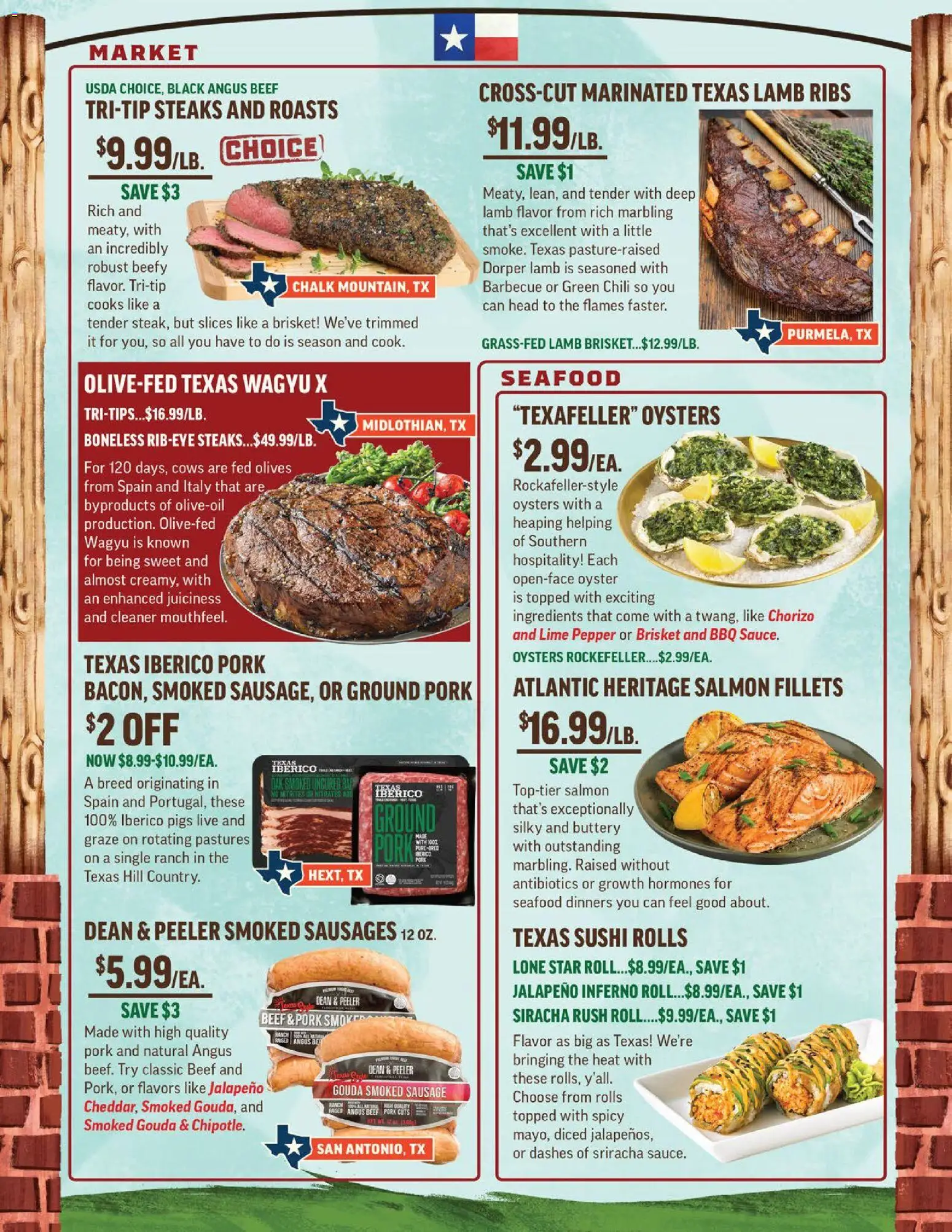 Central Market Weekly Ad - valid from 03.06.2026 | Page: 3 | Products: Pork, Beef, Pepper, Sausage