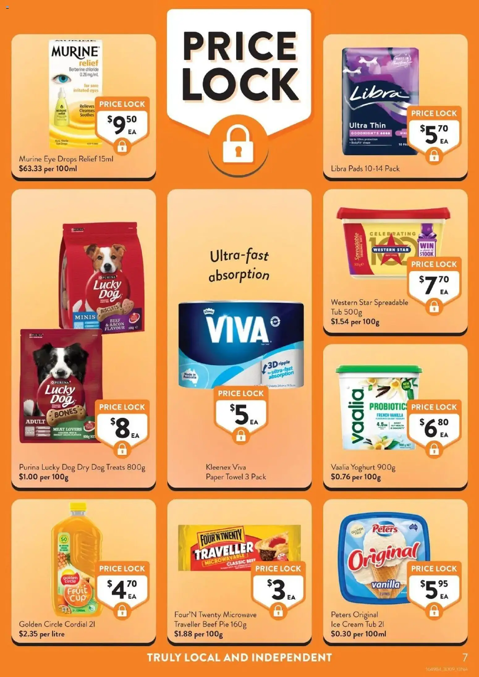 Foodworks catalogue Local NSW - 30/09/2026 > weekly / monthly specials | Page: 7 | Products: Bacon, Biscuits, Ice, Microwave