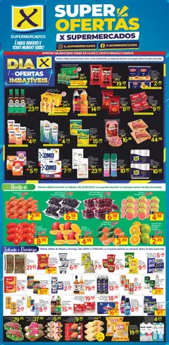 X Supermercados - Ofertas da semana - Pré-Visualização do folheto da loja X Supermercados, válido de 25/09/2026