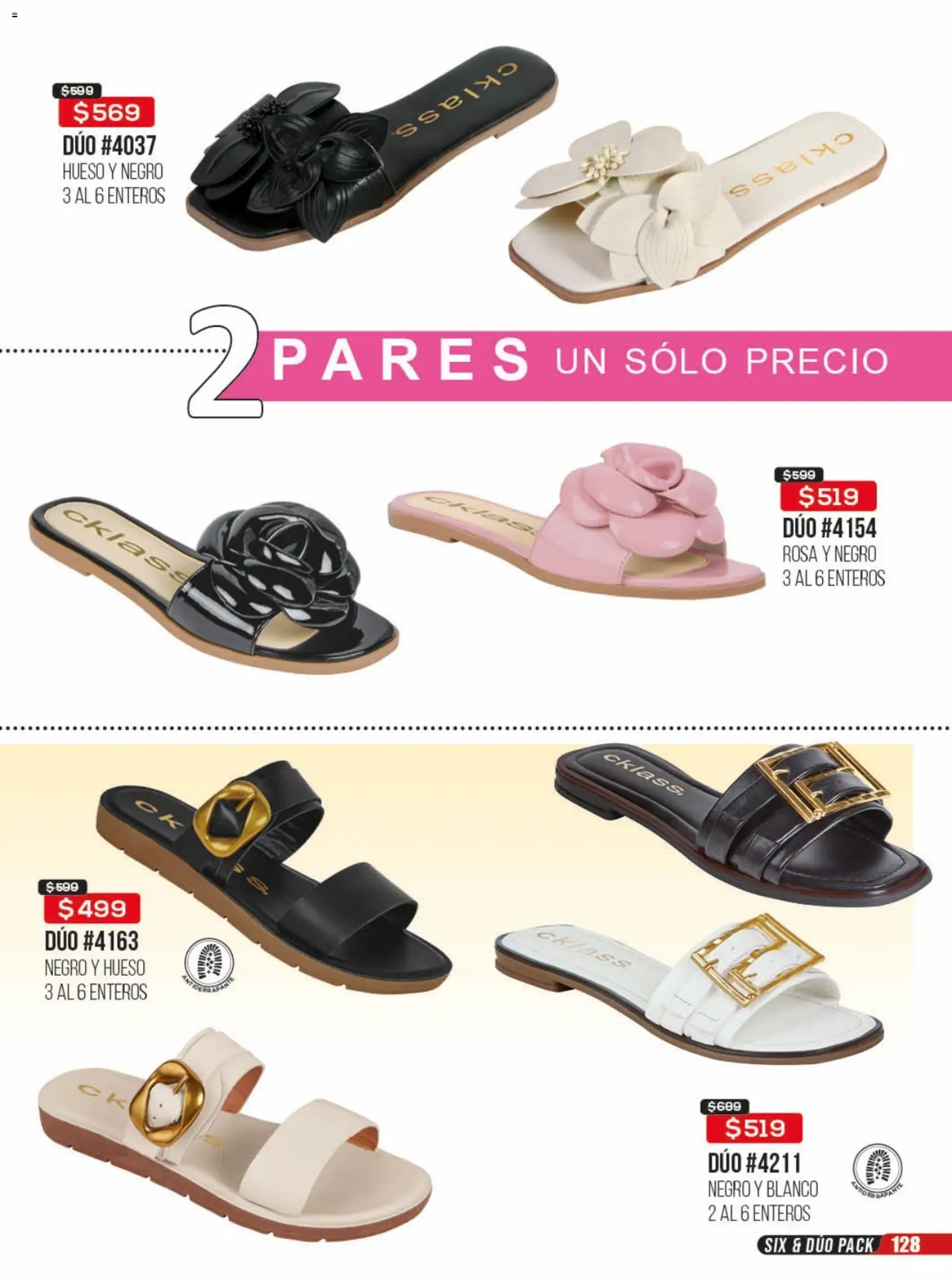 Nuevas ofertas de Cklass válidas en toda la República Mexicana desde el 23/06/2026. ¡Encuentra las mejores ofertas en Cklass catálogo Rebajas sobre rebajas calzado! | Página: 129