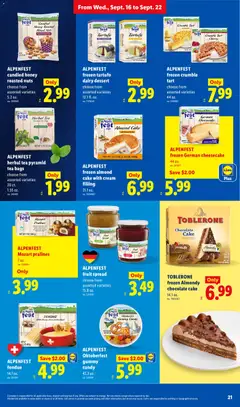 Preview of Lidl weekly ads valid from 09/16/2026 | Page: 21