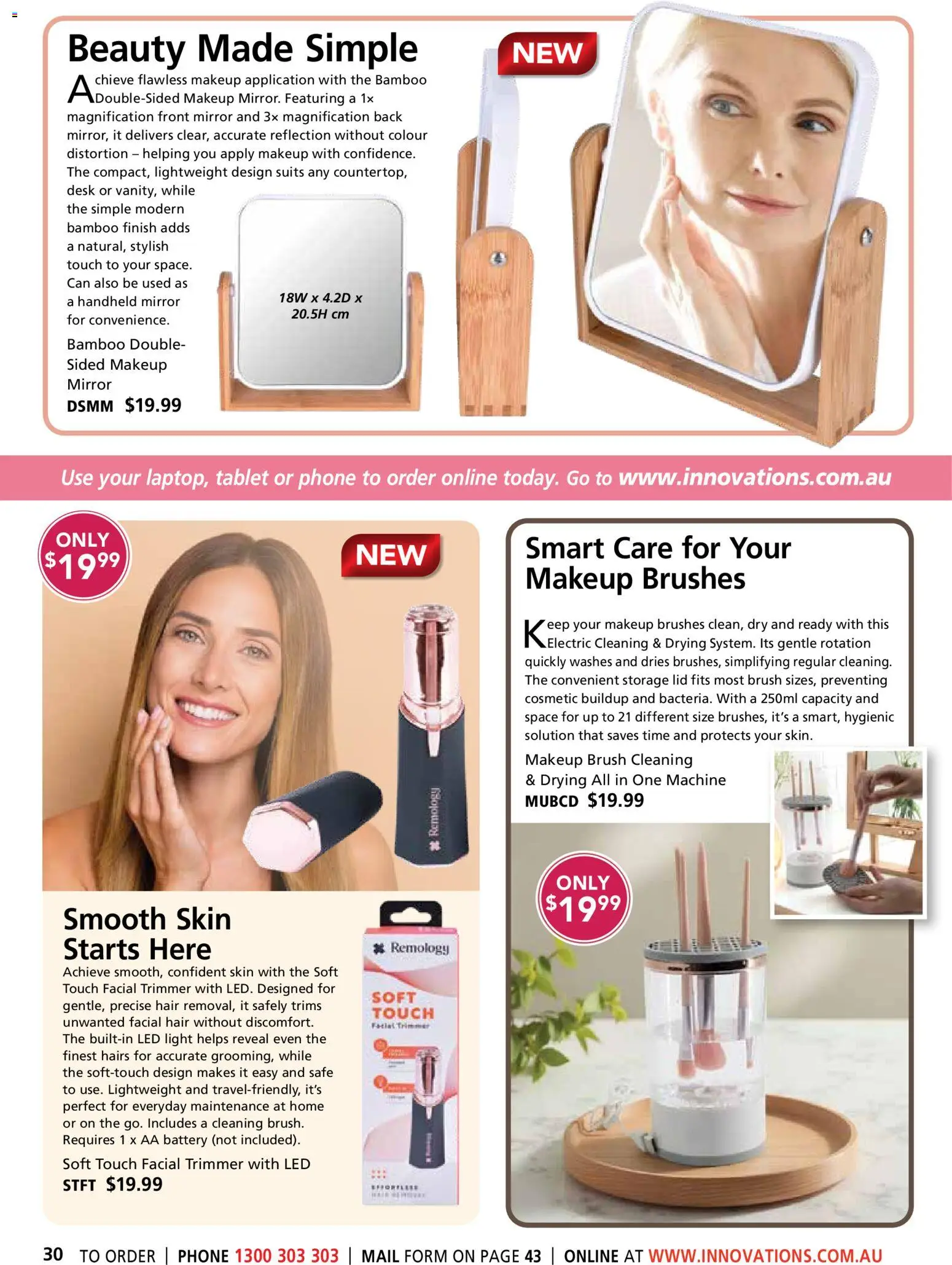 Innovations catalogue - valid from 26.03.2026 | Page: 30 | Products: Mirror, Light, Makeup, Tablet