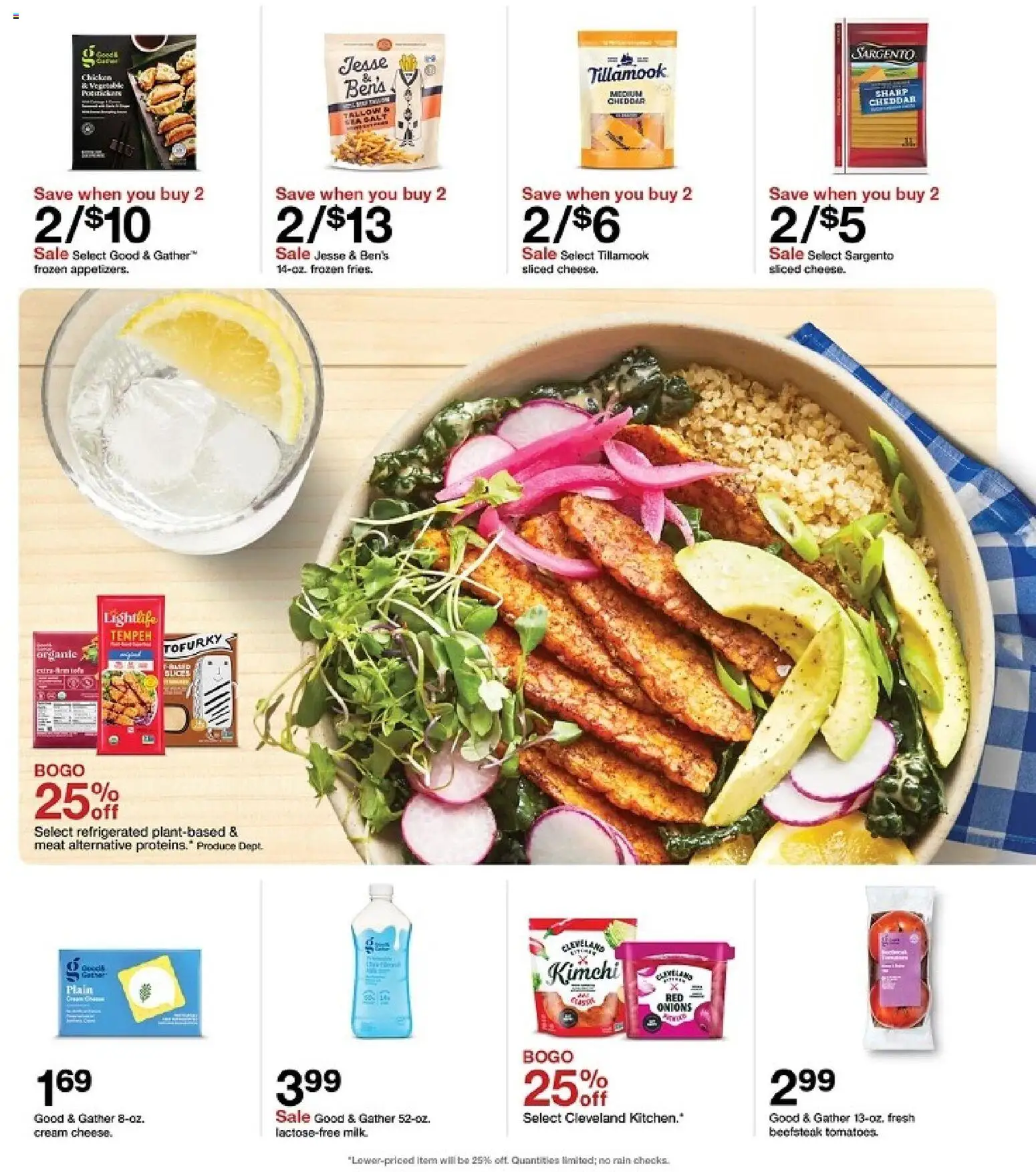 Target Weekly Ad - valid from 08/30/2026 | Page: 7 | Products: Meat, Chicken, Cream, Kimchi
