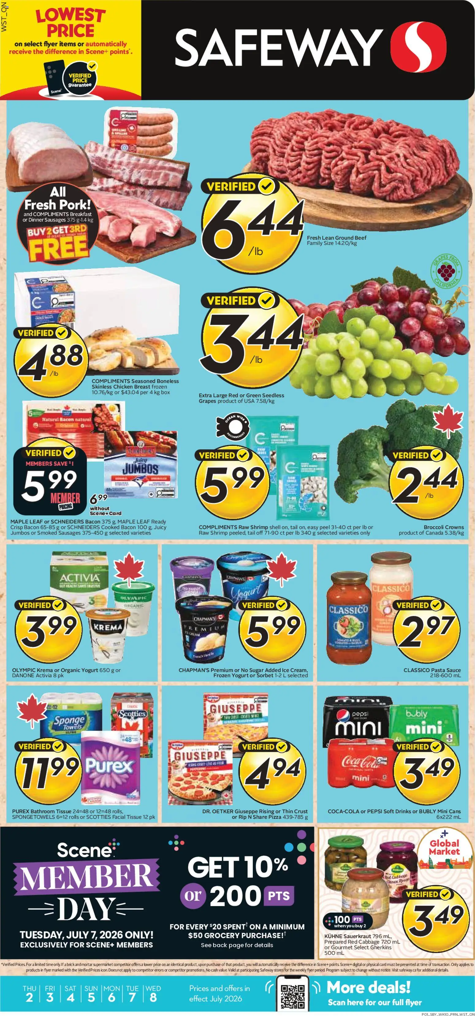 Safeway Circulaire Supermarkets Deals