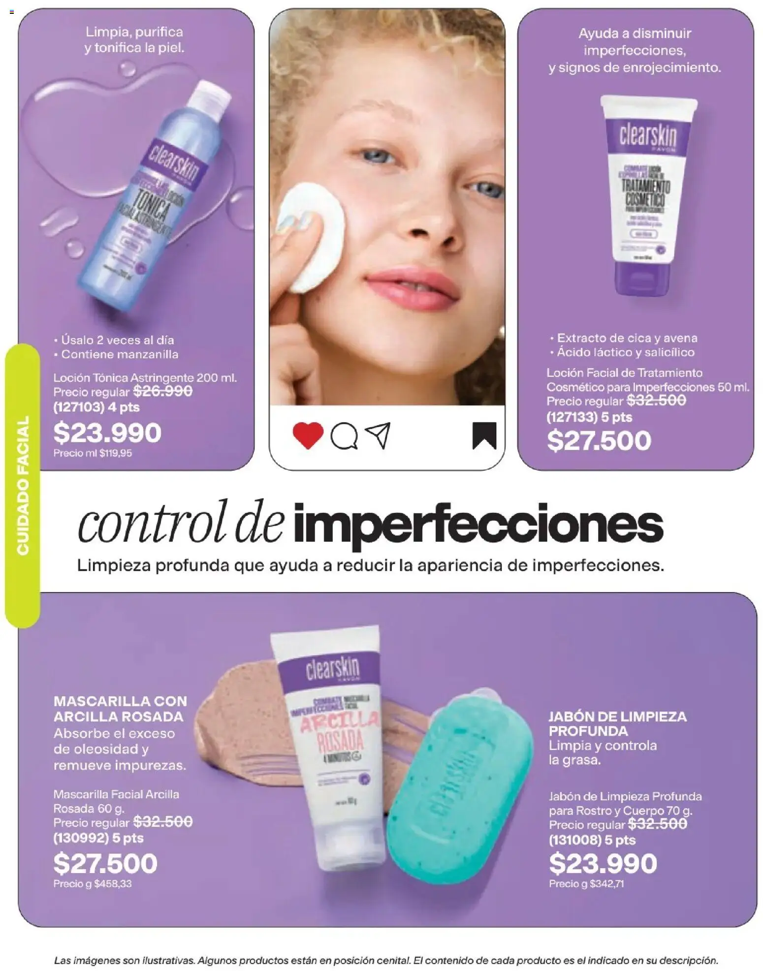 Avon revista - valida desde el 16/08/2026 | Página: 120 | Productos: Avena, Loción, Mascarilla, Jabón