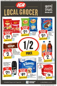 Preview of IGA Local Grocer QLD - valid from 05/08/2026