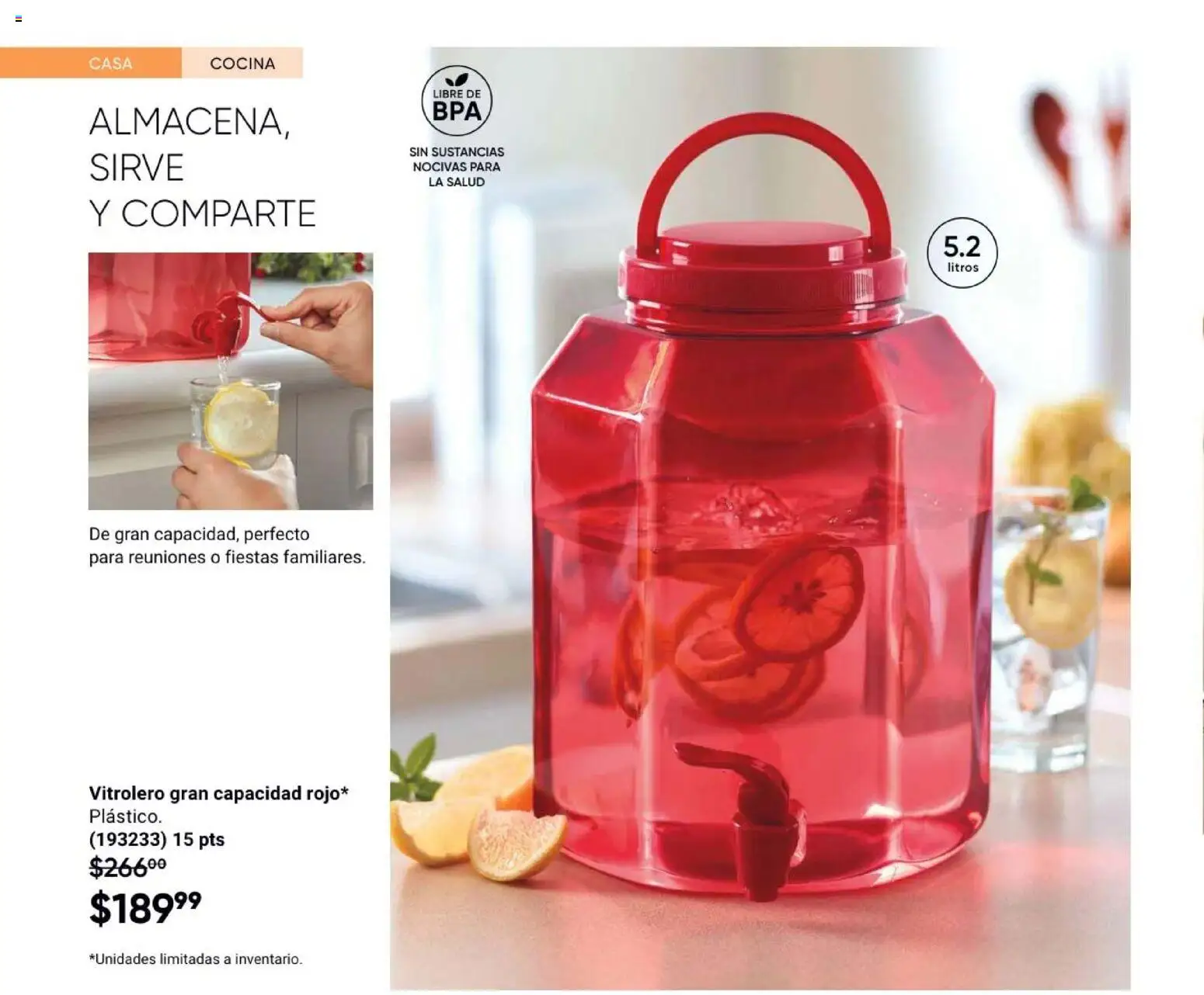 Nuevas ofertas de AVON válidas en toda la República Mexicana desde el 21/08/2026. ¡Encuentra las mejores ofertas en AVON Casa & Estilo 13 2026! | Página: 30 | Productos: Cocina