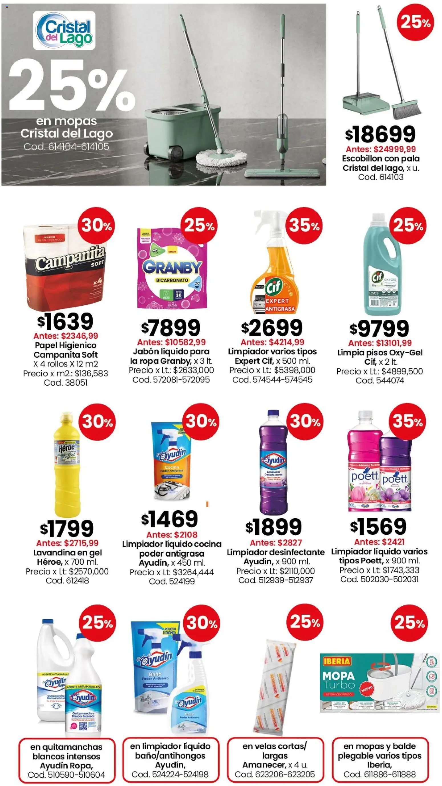 Coto - Perfumería y limpieza │ válido desde el 18.05.2026 | Página: 3 | Productos: Antigrasa, Desinfectante, Baño, Jabón