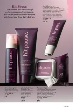 Preview of Hydrating Body Cream, Lightweight, fast-absorbing moisturizer with panthenol to help combat dryness and reduce the look of crepiness. 200 ml / 6.7 fl. oz. U.S. from shop Avon valid from Jun 18, 2026 | Page: 25 | Products: Cream, Bath