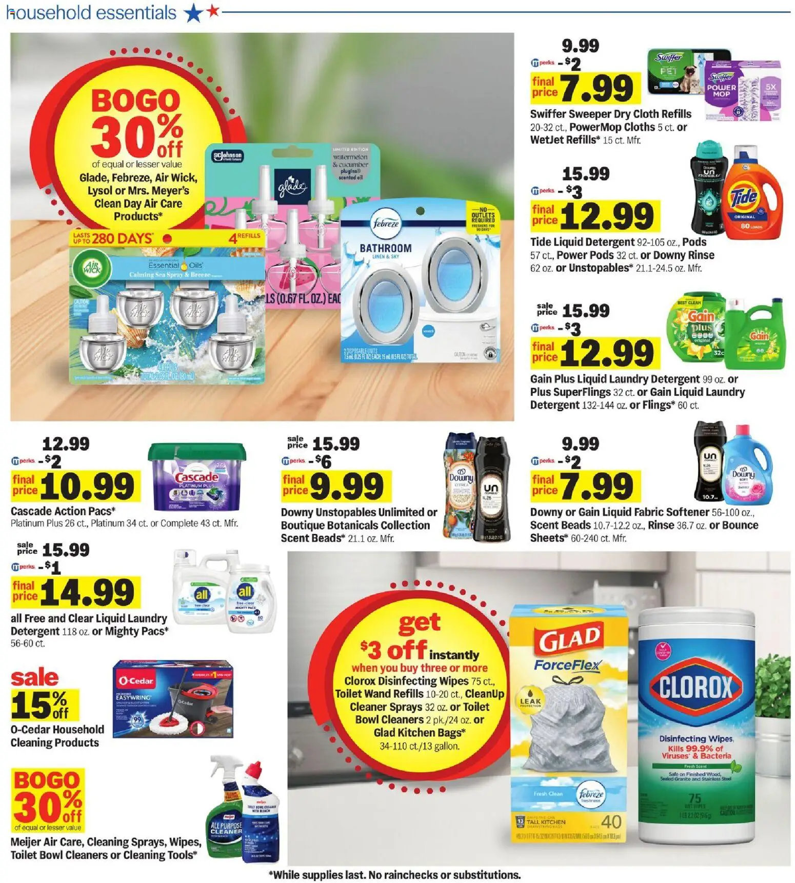 Meijer Weekly Ad - MI - valid from 06/24/2026 | Page: 40 | Products: Safe, Oil, Fabric softener, Watermelon
