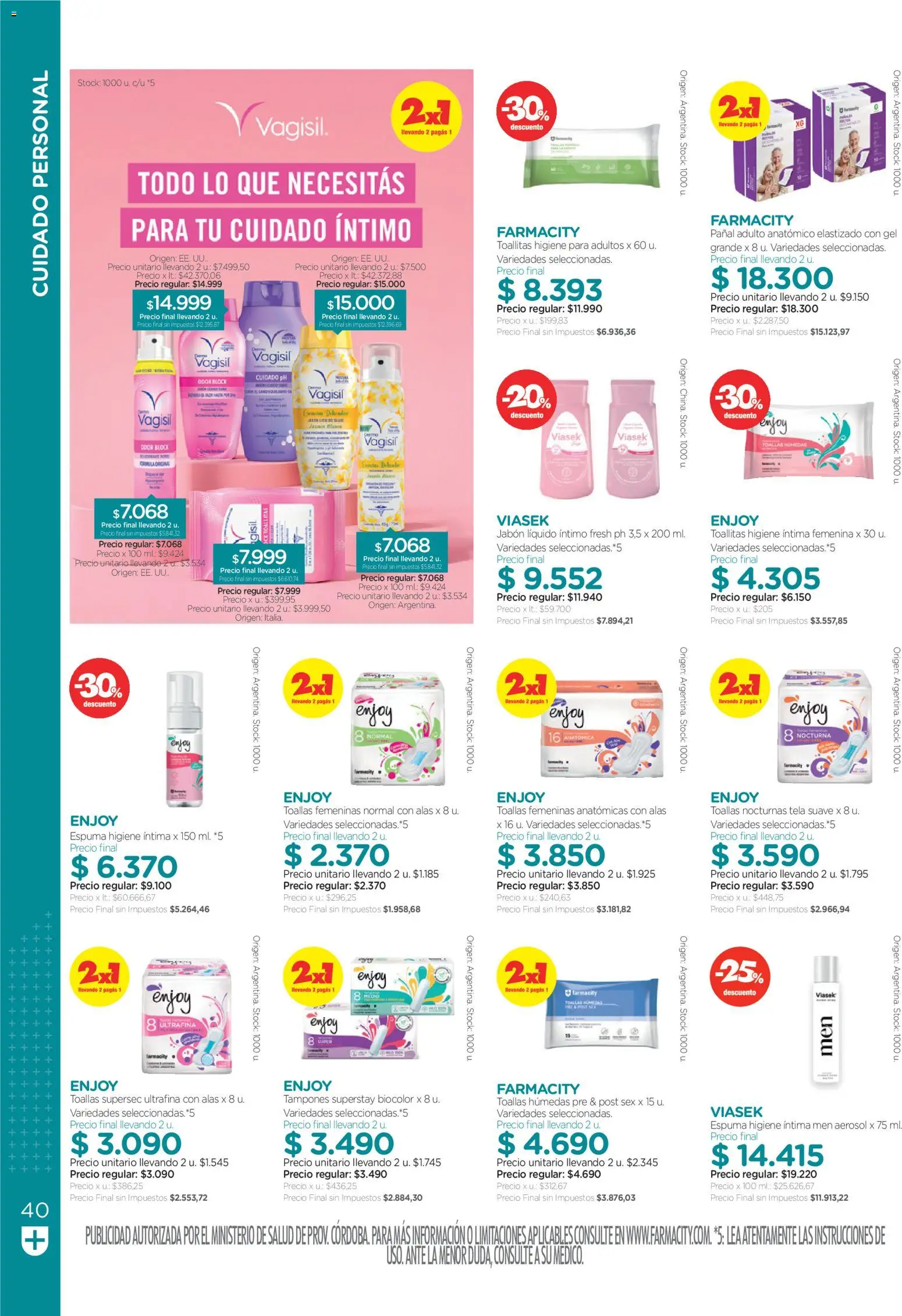 Farmacity catálogo │ válido desde el 01/10/2026 | Página: 40