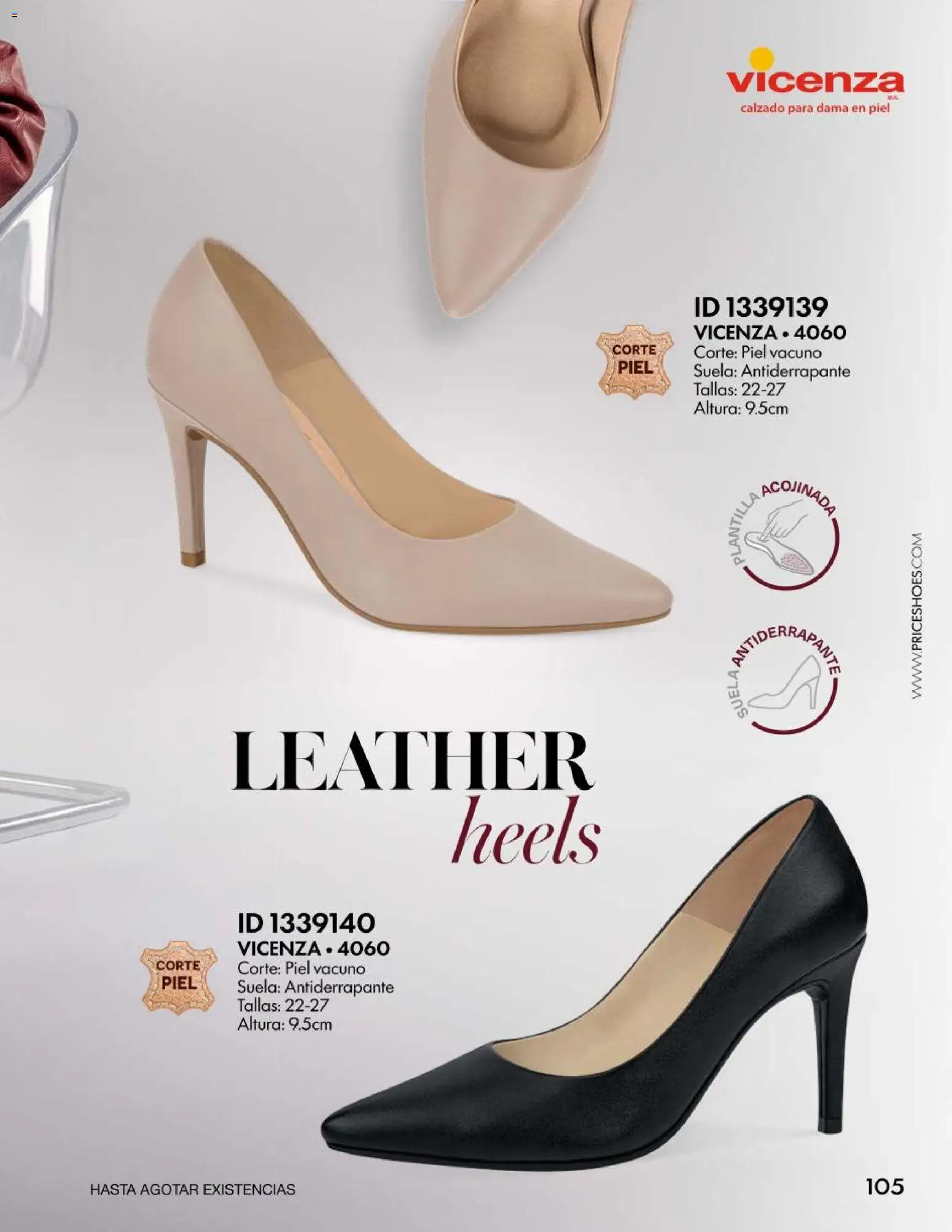 Nuevas ofertas de Price Shoes válidas en toda la República Mexicana desde el 28/08/2026. ¡Encuentra las mejores ofertas en Price Shoes catálogo Vestir Casual! | Página: 105
