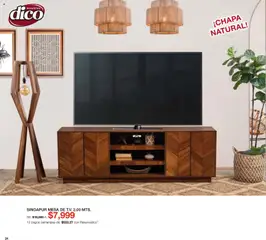 Vista previa de Muebles Dico catálogo, nuevo folleto de la tienda, válido en México a partir del 01/07/2026 | Página: 34 | Productos: Mesa