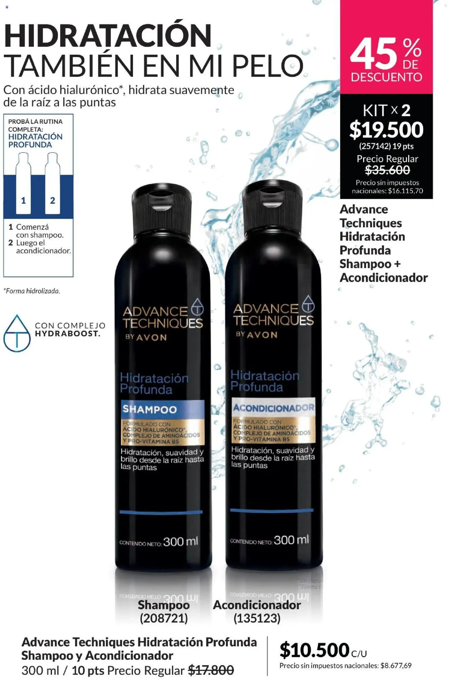 Avon -  Campaña 6/2026 │ válido desde el 01.06.2026 | Página: 189 | Productos: Shampoo, Acondicionador, Brillo