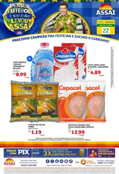 Assaí Atacadista ofertas - CE - Pré-Visualização do folheto da loja Assaí Atacadista, válido de 22.05.2026