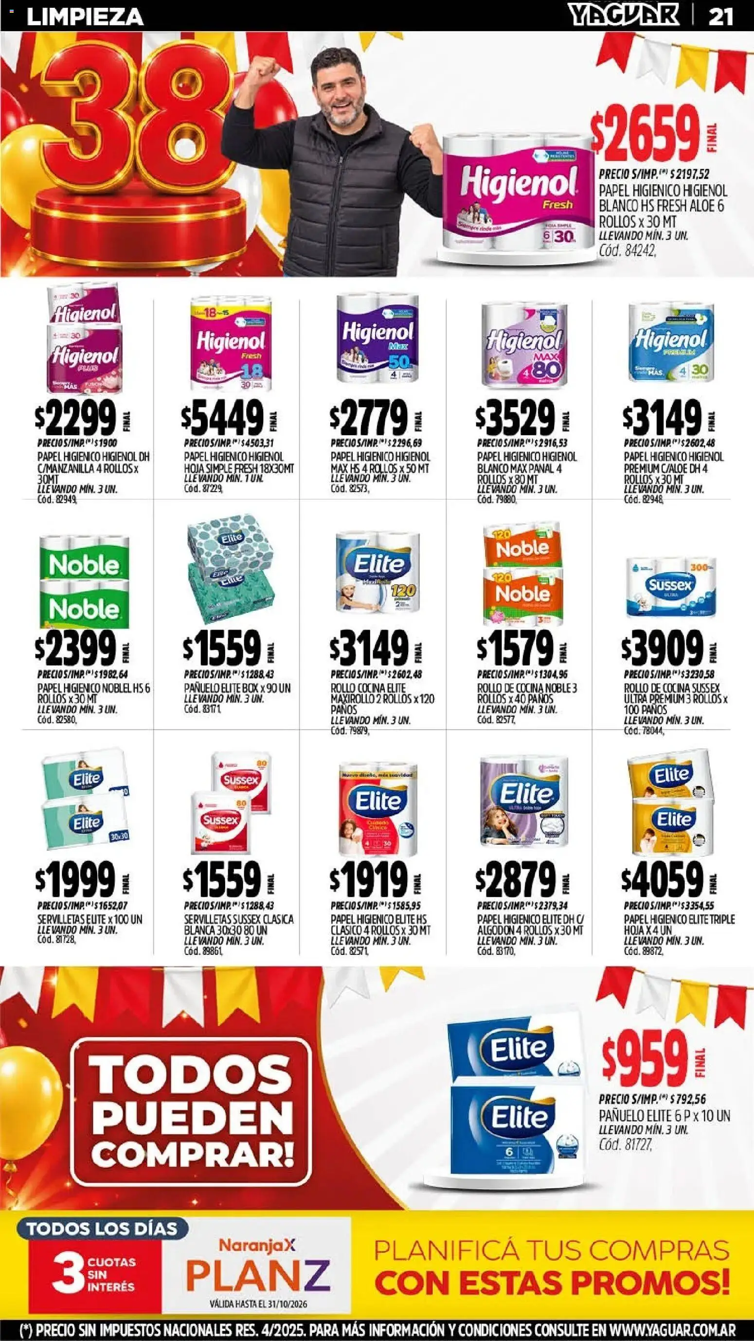 Yaguar - Oferta Semanal General Roca │ válido desde el 12/10/2026 | Página: 23