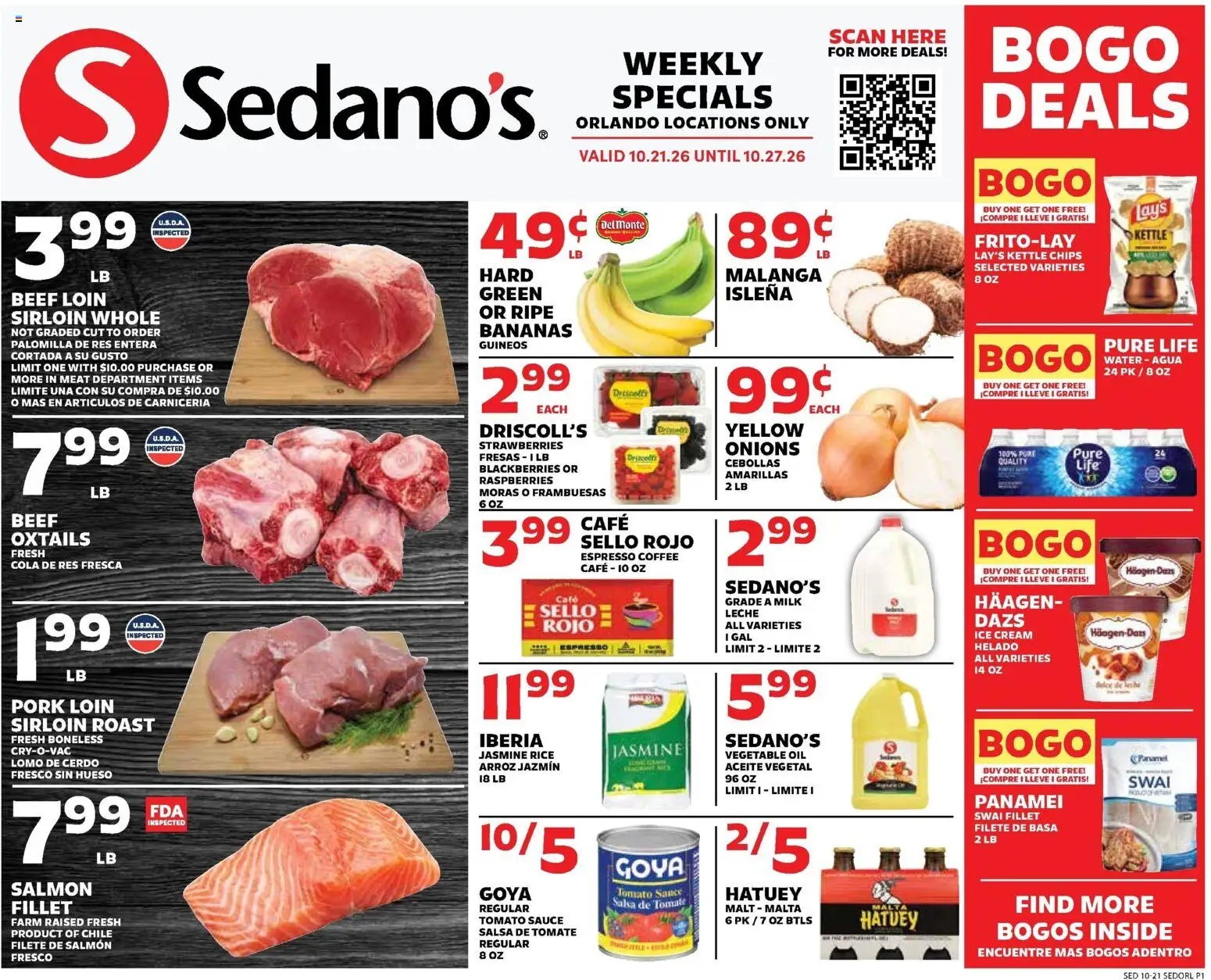 Sedano's Weekly Ad - valid from 10/21/2026 | Page: 1