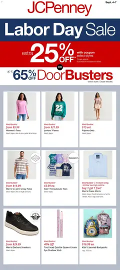 Preview of JCPenney weekly ads valid from 09/04/2026