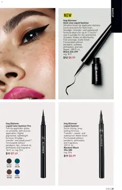 Preview of Avon weekly ads valid from 07/15/2026 | Page: 21 | Products: Pen, Brush, Eyeliner