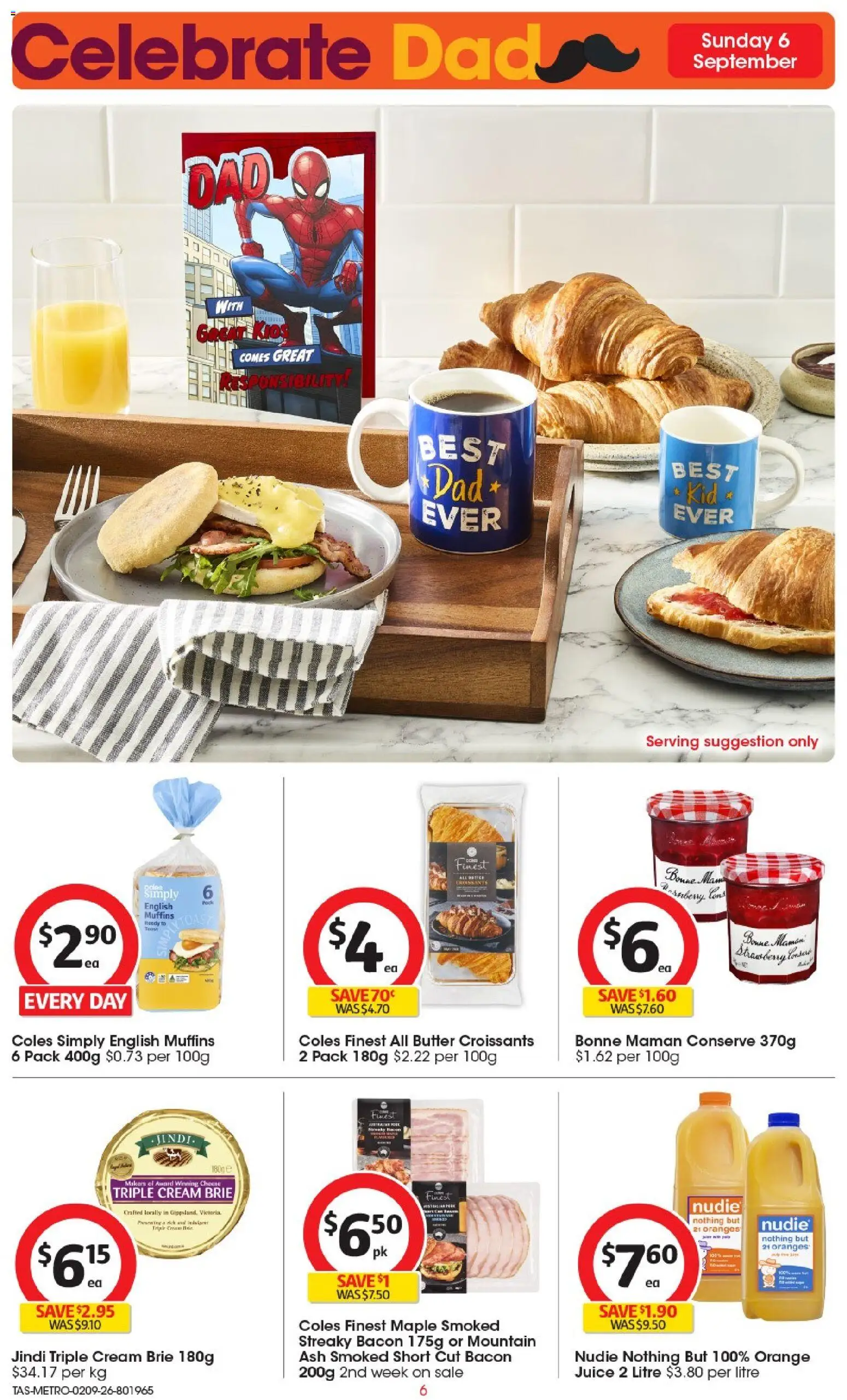 Coles catalogue - valid from 02/09/2026 | Page: 7 | Products: Orange juice, Cheese, Juice, Oranges