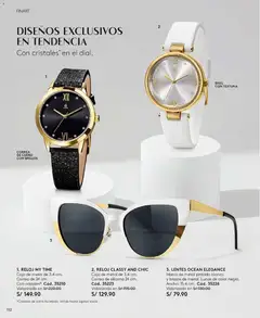 Vista previa de folleto Ésika catálogo - Campaña 8 de la Ésika válido desde 25.04.2026 | Página: 112 | Productos: Caja, Reloj