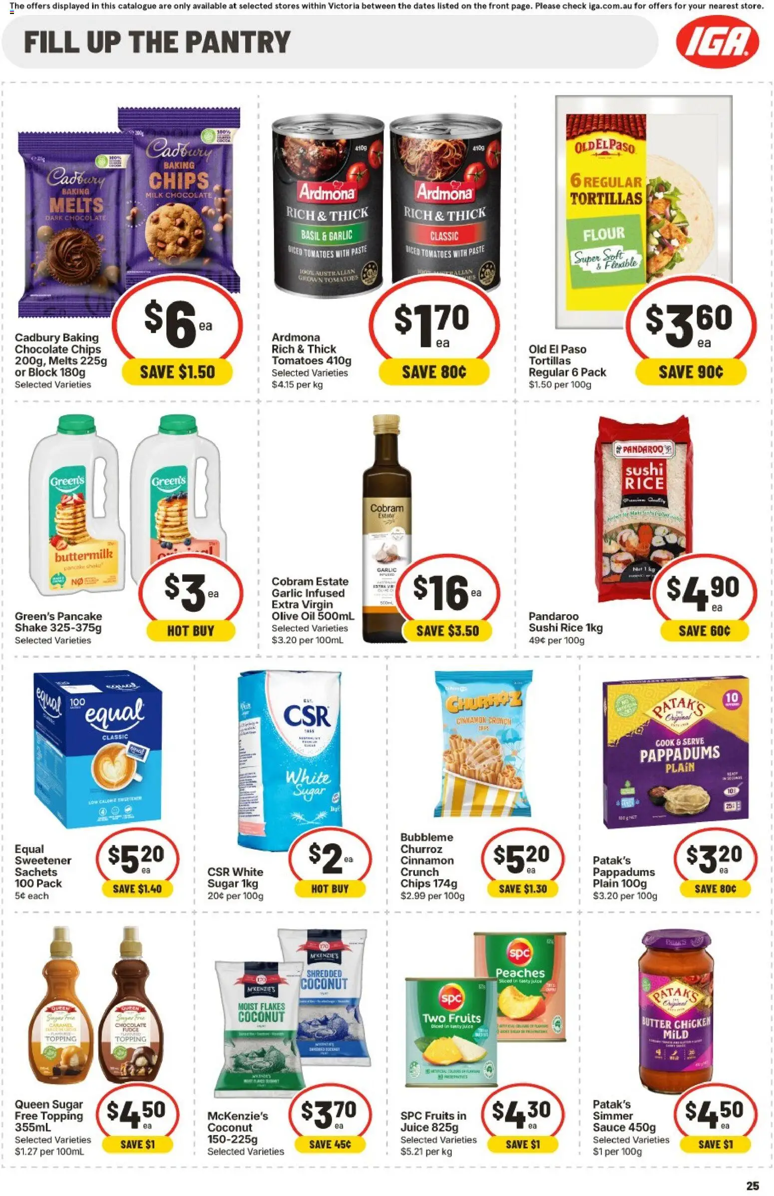 Ritchies catalogue - valid from 22/07/2026 | Page: 23 | Products: Juice, Olive oil, Sugar, Garlic