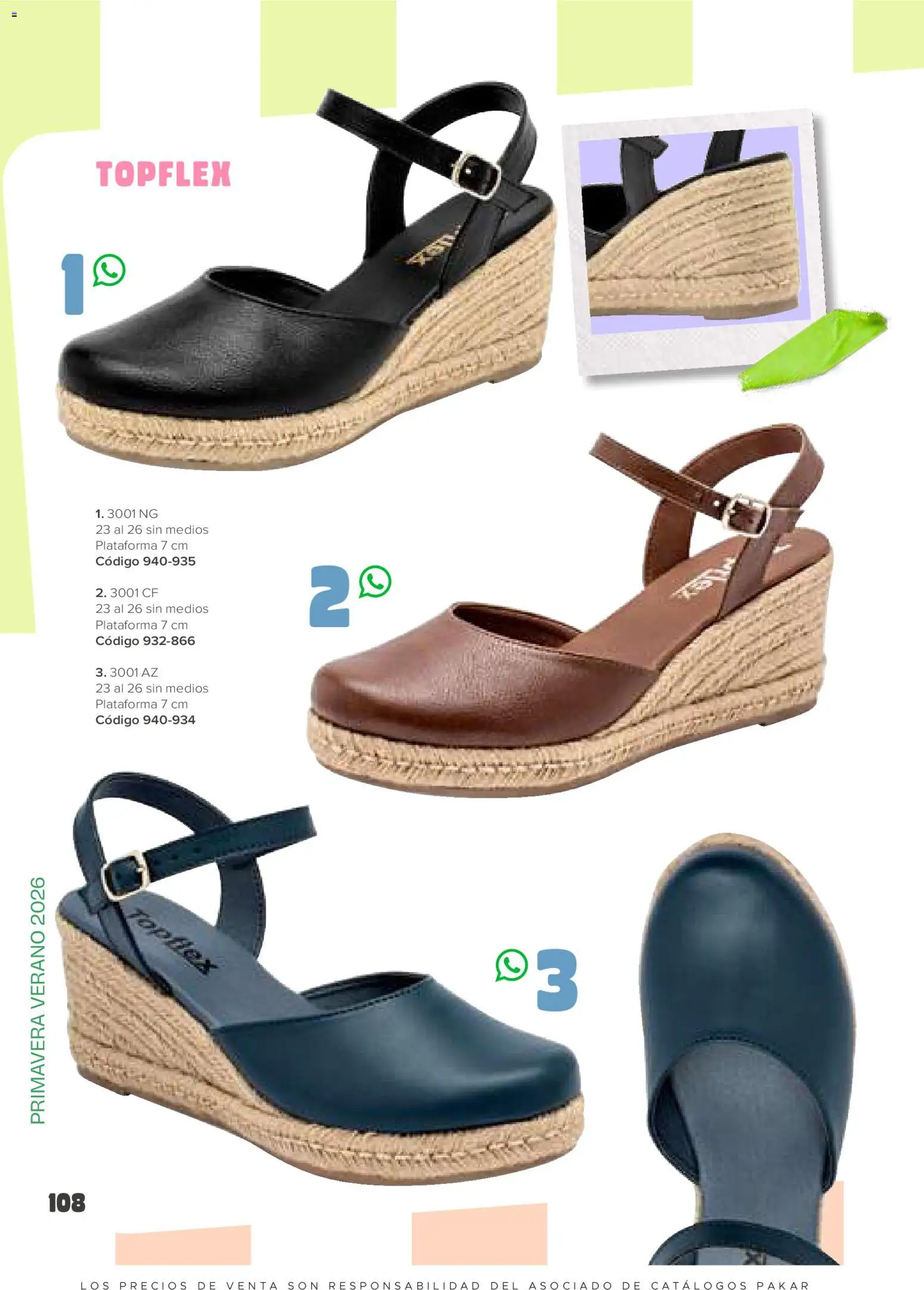 Shoes Collection PAKAR catálogo 2026 PDF (Julio) — page 107