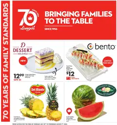 Preview of Longo's weekly flyer / circulaire from shop Longo's valid from Jul 30, 2026 | Page: 11