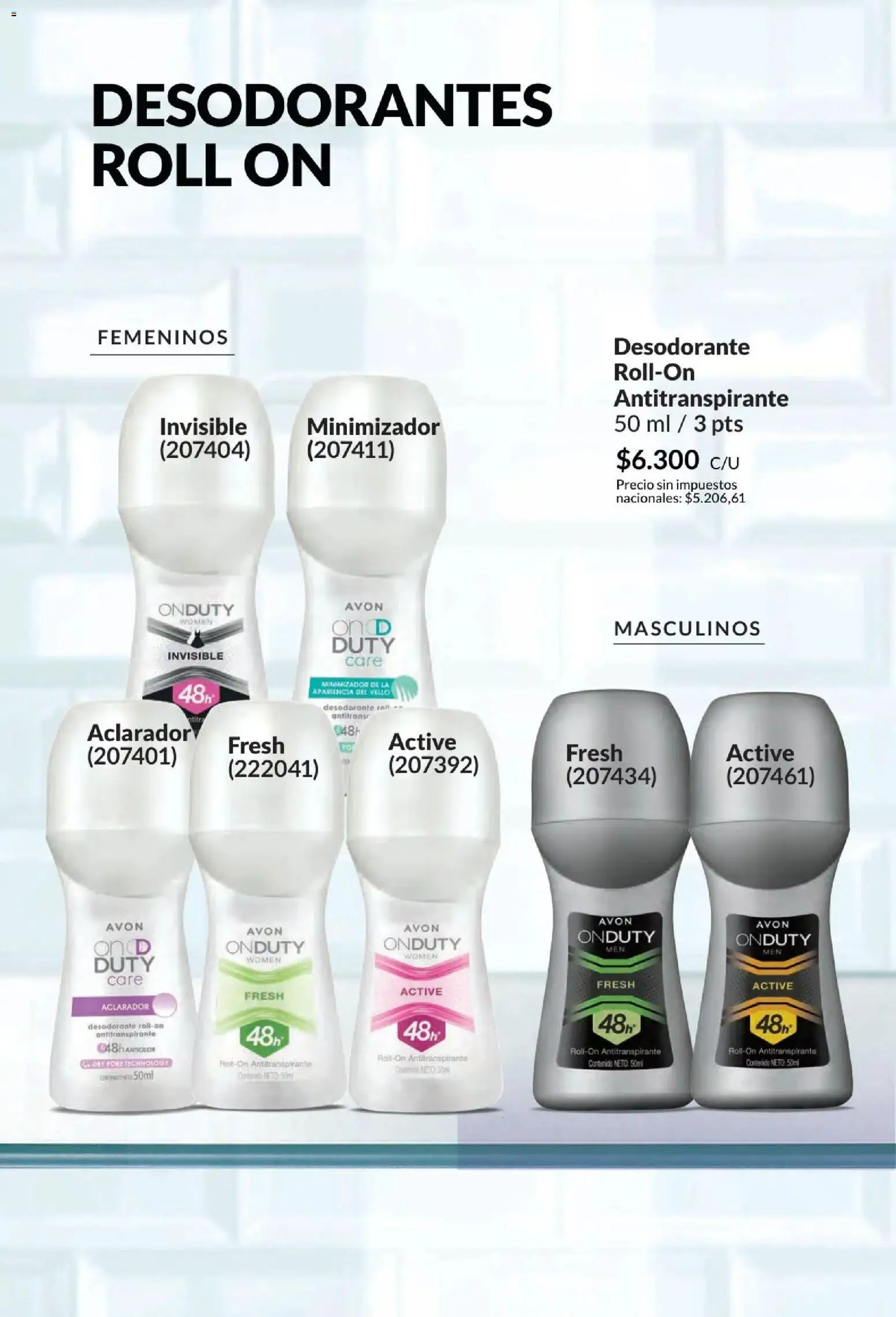 Avon -  Campaña 6/2026 │ válido desde el 01.06.2026 | Página: 170 | Productos: Desodorante, Antitranspirante