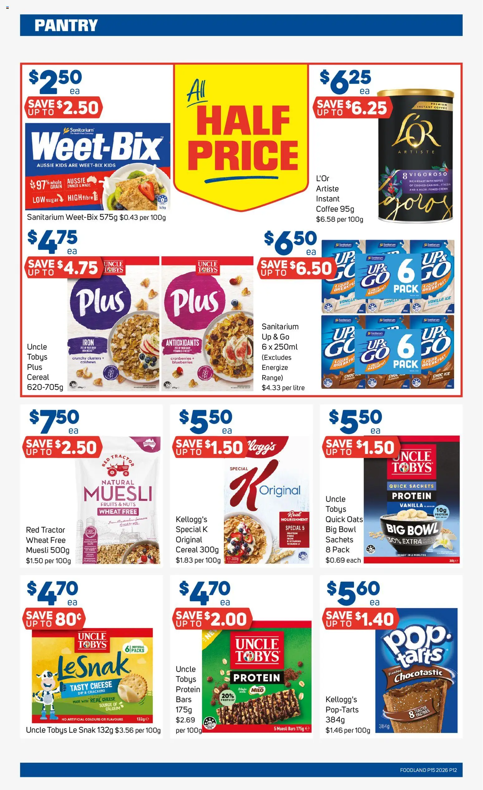 Foodland catalogue - valid from 08.04.2026 | Page: 12 | Products: Nuts, Blueberries, Iron, Vitamin