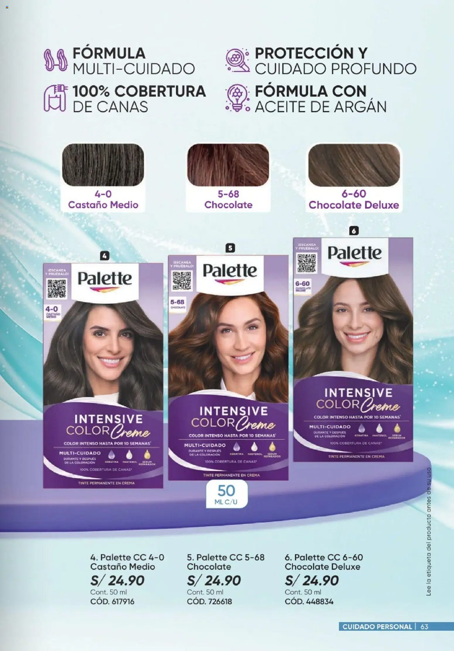 Catálogo Azzorti válido desde 20/09/2026 | Página: 63 | Productos: Aceite, Chocolate, Crema