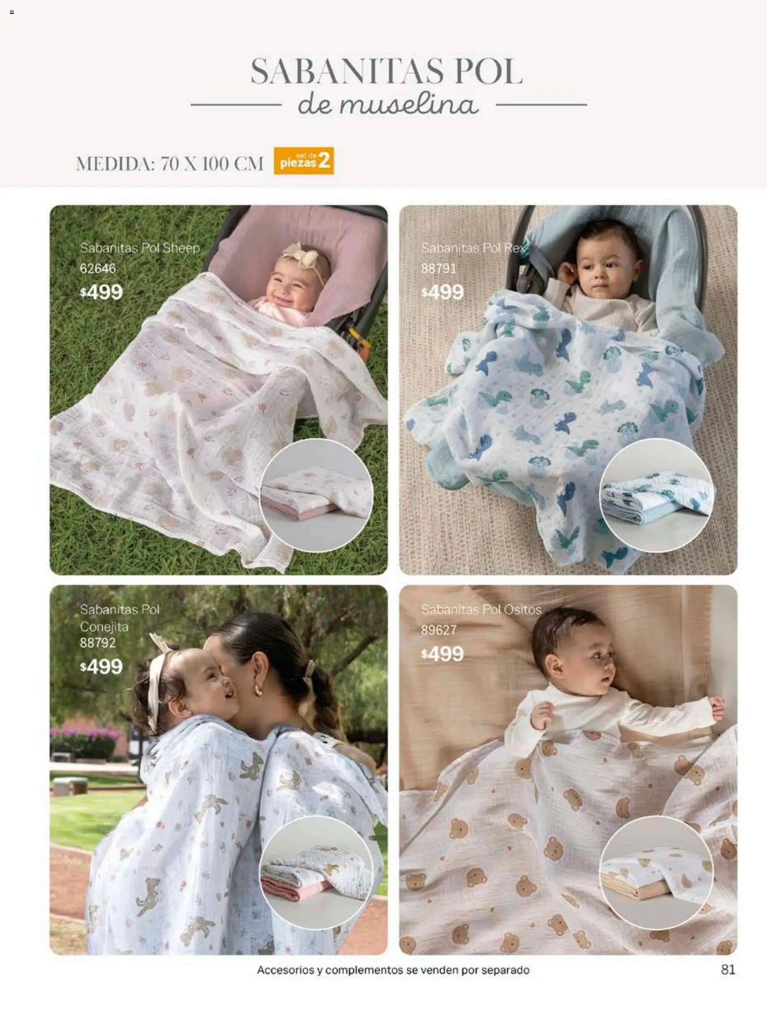 Nuevas ofertas de Vianney válidas en toda la República Mexicana desde el 17/08/2026. ¡Encuentra las mejores ofertas en Vianney catálogo Bebé! | Página: 83