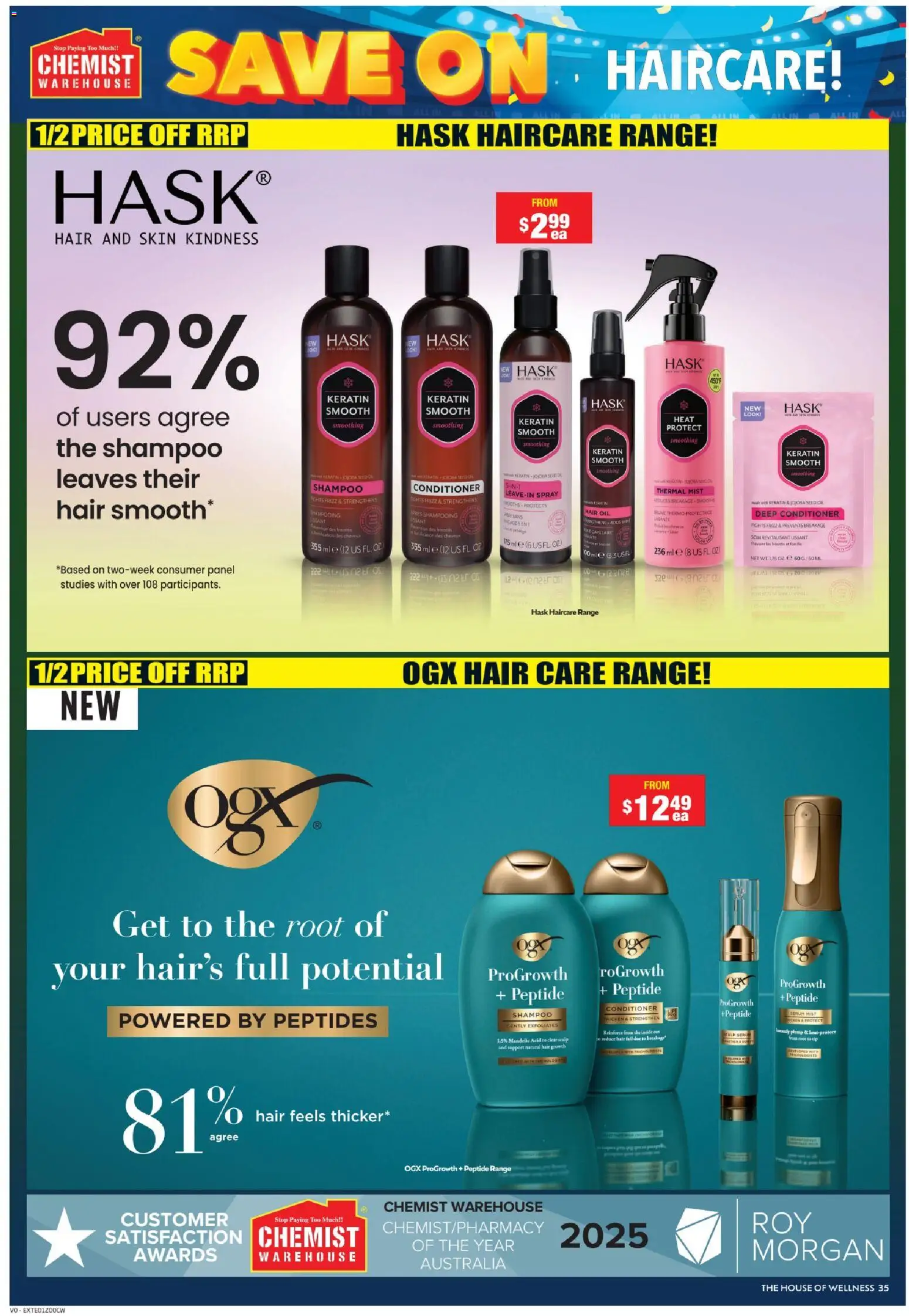 Chemist Warehouse catalogue - valid from 07/09/2026 | Page: 35 | Products: Shampoo, Conditioner, Oil, Hair oil