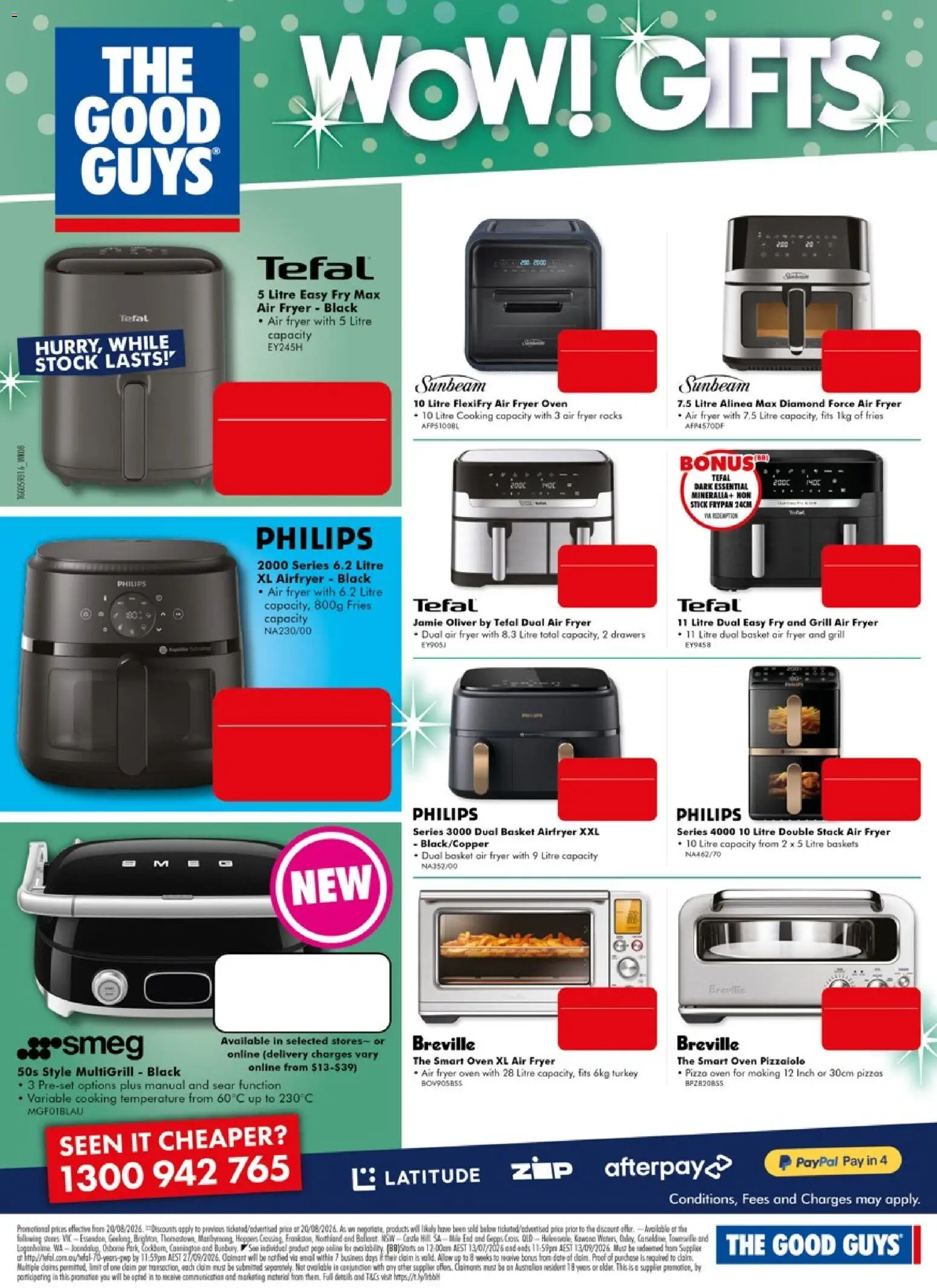 The Good Guys catalogue - valid from 18/08/2026 | Page: 19 | Products: Fries, Diamond, Date, Oven