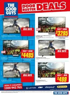 Preview of The Good Guys DBD - valid from 16/07/2026 | Page: 7 | Products: Door, Picture, Tv, Smart tv