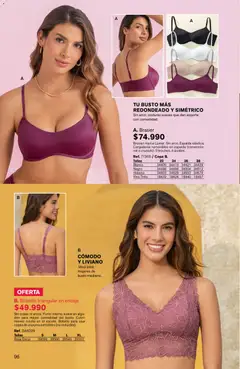 Leonisa catálogo ofertas de aniversario -  Vista previa de la revista de la tienda Leonisa valido desde el 25/06/2026 | Página: 96 | Productos: Espuma, Brazo de reina, Brasier, Vino
