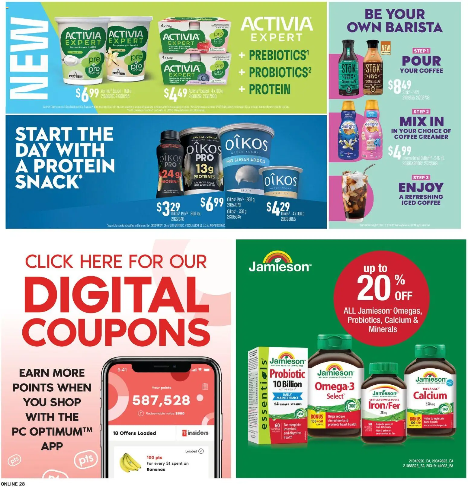 Fortinos flyer valid from 28.05.2026 | Page: 27 | Products: PC, Iron, Yogurt, Coffee